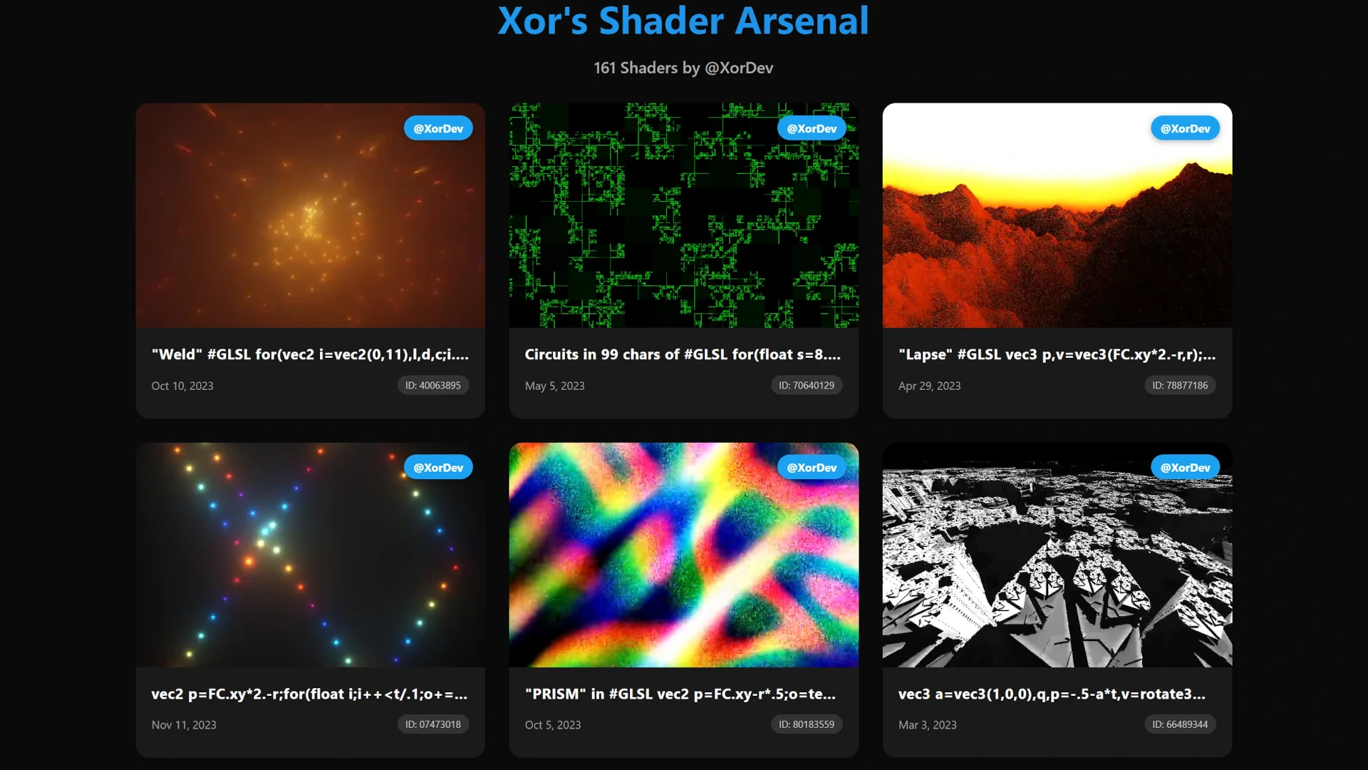 Project screenshot